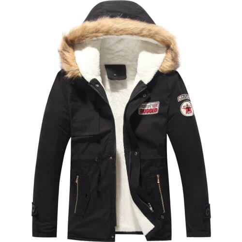 2020 Winter Parka Men Casual Hooded Mens Jacket Fashion Loose Mens Parka Jacket Thick Warm Outwear Coat