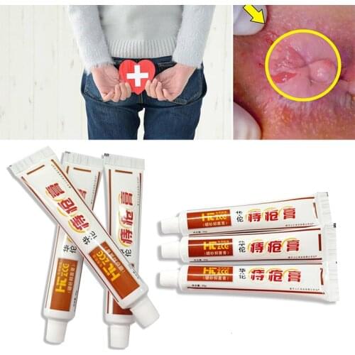 25g Hua Tuo Hemorrhoids Ointment Plant Herbs Powerful Materials Hemorrhoids Cream M2