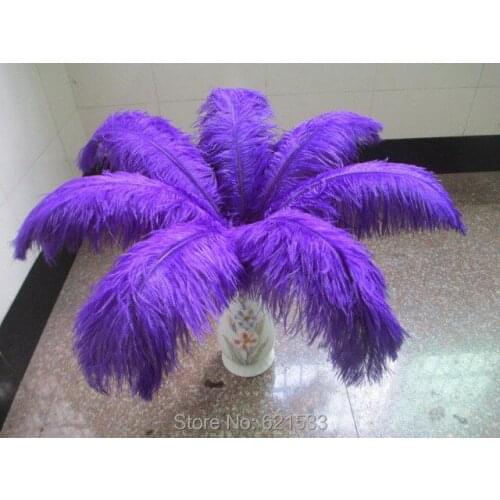 50pcs 22-24 inches ostrich feather,violet colour,dyed ostrich feather,hair accessories feather,fashion accessories feather