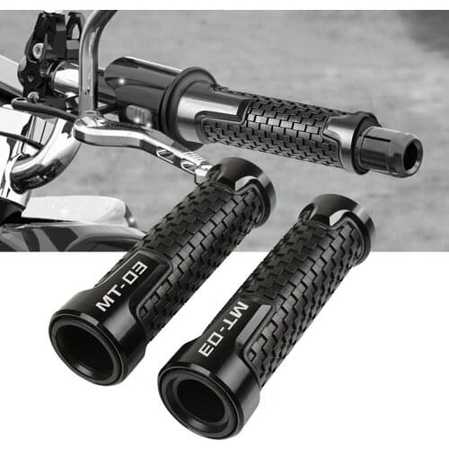 Motorcycle Accessories 7/8 22mm Handle Bar Grip Cnc Aluminum For YAMAHA MT-03
