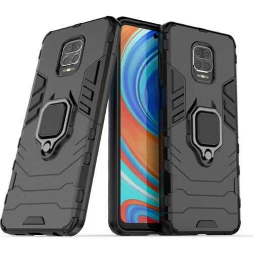 Ring Holder Case For Xiaomi Redmi Note 9S 9 Pro Max Cover Armor Protective Phone Bumper For Xiaomi Redmi Note 9S Case 6.67