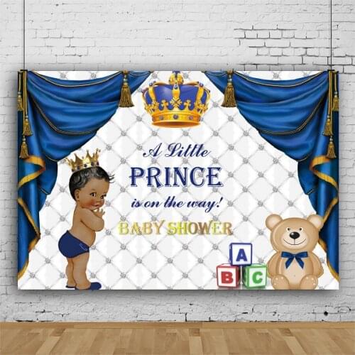 Curtain Crown Background Portrait Photography Baby Shower Welcome Party Photozone Photo Decor Backdrops Photocall Studio