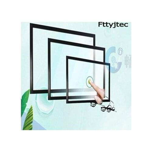 Fttyjtec 32inch multi touch screen frame 20 points IR touch screen panel for showroom