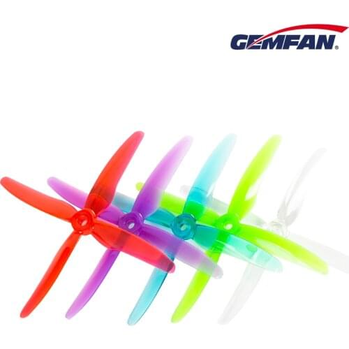 Gemfan Hurricane X Props 51455 4 Blade PC CW CCW Propeller for RC FPV Racing 4 Pair/8PCS