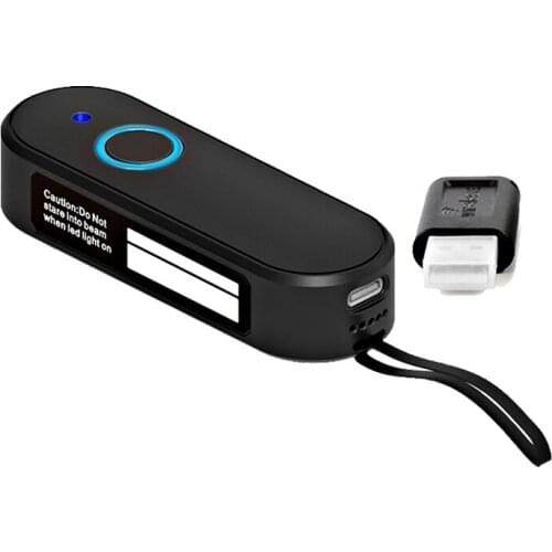 Pocket Wireless Mini Bluetooth CCD Barcode Scanner for Logistics Warehouse Inventory XB-M40