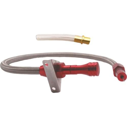 Red Flexible Stainless Transmission Dipstick For GM TH-350 TH-400 TH400 SBC