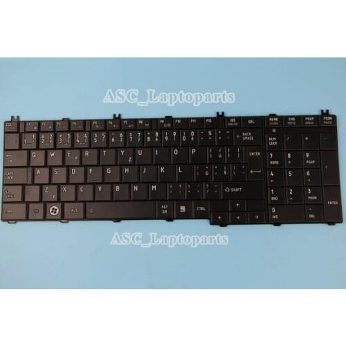 New Czech Slovak Keyboard for Toshiba Satellite L650 L650D L655 L655D L660 L660D L665 L665D Black