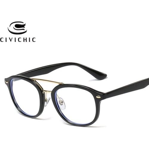 Chic Anti Blue Light Glasses Women TR90 Myopia Optical Eyewear Frame Retro Round Computer Gafas Luz Azul Gaming Eyeglasses COG88