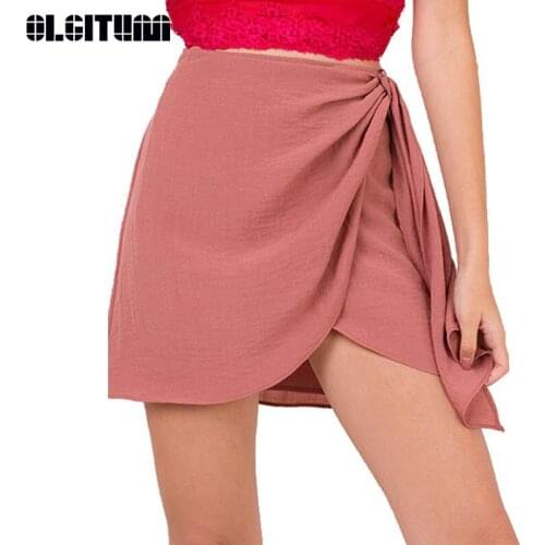 OLGITUM Asymmetrical Skirts