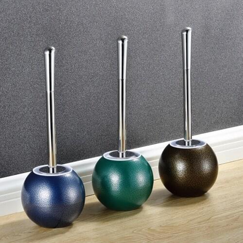 Modern Creative Toilet Brush Set Cleaning Space Toilet Brush Holder Bathroom Tools Brosse Toilette Household Products DF50MTS