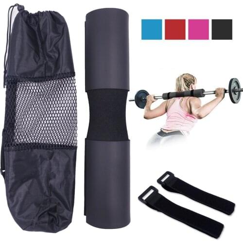 Gym Barbell Squat Pad for Bodybuilding Weightlifting Crossfit Lunges Workout Neck & Shoulder Protective Cushioned Hip Thrust Pad