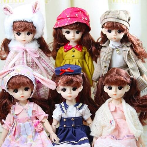 1/6 Doll Clothes Princess Dress Fashion Dress Accessories, Formal dress, Check Pattern Coat For 12Inch Bjd DBS Doll, YSD Doll