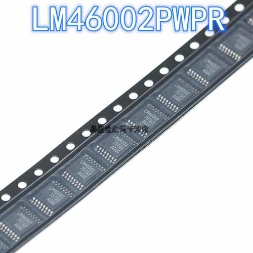 1PCS-10PCS 100% new original authentic LM46002PWPR HTSSOP-16 LM46002 HTSSOP16 synchronous step-down converter chip