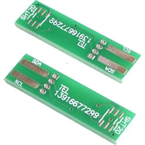 10pcs Temperature and humidity sensor SHT30 SHT31 SHT35 Circuit PCB Pinboard SHT20 SHT21 SHT25 Double-sided circuit switch board