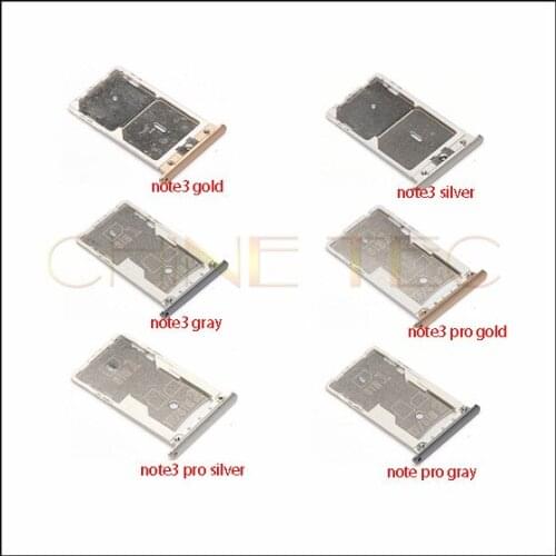 10pcs new Nano SIM/ Micro SIM Card Tray Holder Micro SD Card Slot Holder Adapter for Xiaomi Redmi Note 3 /Redmi Note 3 Pro