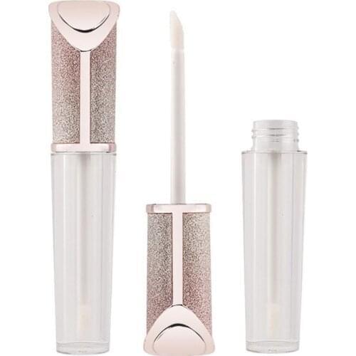 100pcs 5ml Empty Lip Gloss Tube Bottle Refillable Lip Glaze Bottle with Wand, Lip Oil Sample Bottle Container LG014