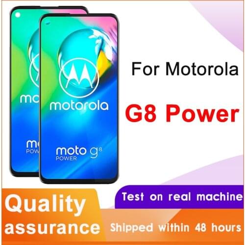 100% Tested 6.4" For Motorola Moto G8 Power LCD Display Touch Screen Digitizer Assembly For Moto G8 Power LCD Replacement