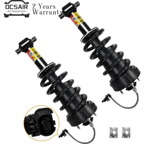 New 2 PCS Front Electric Shock Absorber Strut Assys for Cadillac Escalade Chevy Silverado GMC 14-2020 23312167,84061228,84176631