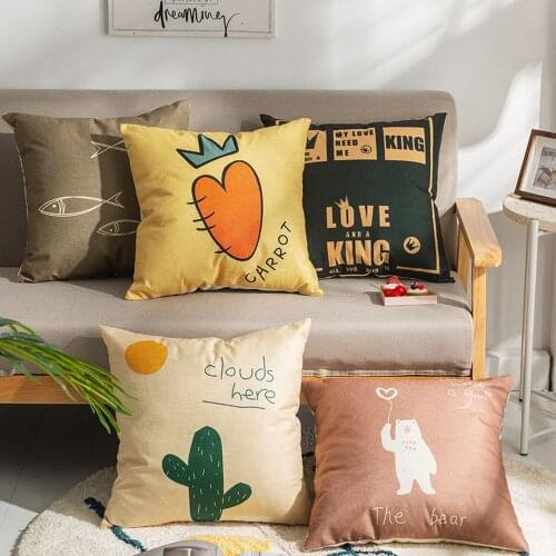 2021 New Year 45×45 Cushion Cover Decorations For Home Throw Pillows Sofa Home Decor 50×50 Pillowcase Pillow Cover