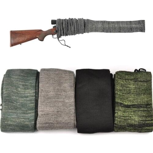 54 inch Airsoft Gun Rifle Knitting Rifle Gun Protector Cover Pouch Moisture Storage Sleeve Rifle Holster Sock Protection Cover