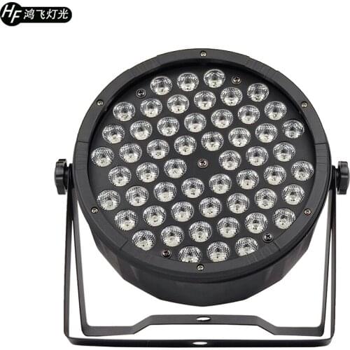 54x3w Led Par Light RGB 3in1 Full Color Stage Light DJ Flat Par Light