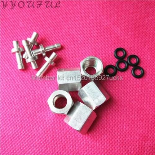 6pcs wholesale Large format printer spare parts for Seiko 510 print head ink damper connector /ink dumper fittings factory