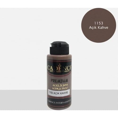 Cadence Acrylic Paint 1153-Açık Coffee 120ml