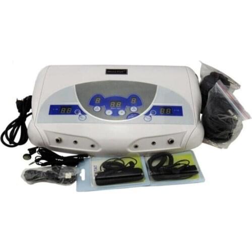 Double music detoxification health apparatus Ion cell detoxification Ion balance detoxification Instrument for foot of 110-240