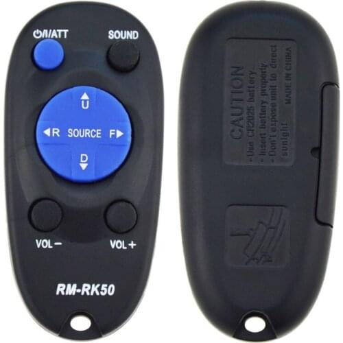 Black Remote Controller Wireless Remote Control Durable JVC Car Stereo Accessories for MKD-A525 KD-A625 KD-A725 KD-AH79 KD-HDR44