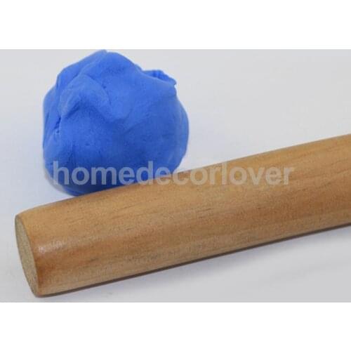 Wood Rolling Pins Flour Dough Roller Stick for Ceramics Pottery Clay Sculpture DIY Crafts Tools