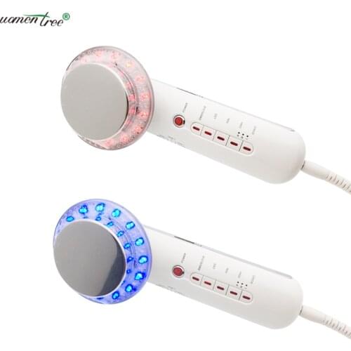 Home Use Electric Anti Cellulite Fat Burn Slim Facial Clean EMS SPA Ultrasonic Galvanic Ion Photon Care Face Body Beauty Device