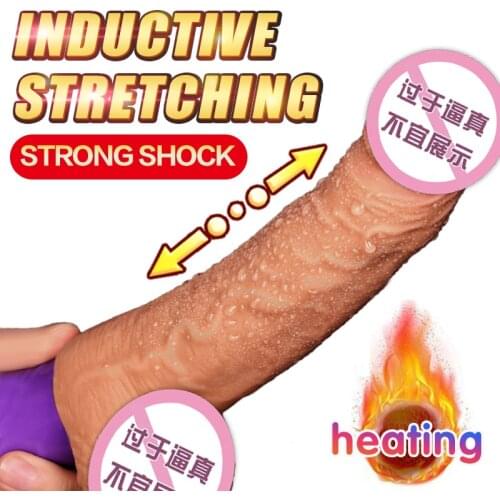 DRAIMIOR New Realistic Dildo Vibrator For women Artificial Penis Masturbator Intelligent shock heating Dildo Adult Sex toys