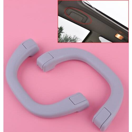 DWCX Light Gray 2Pcs Left & Right A Pillar Roof Handle Fit for Mitsubishi Pajero Shogun Montero V31 V32 V33 V73 V77 1991- 2006