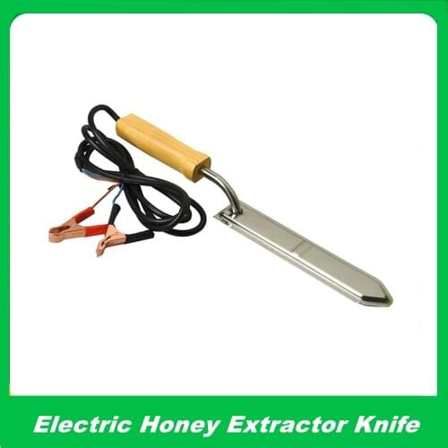 1 pcs Electric Honey Extractor Knife Beekeeping Tools Scraping Hot spleen cutting Bee Supply Scraper Plug input 12V