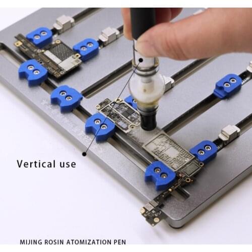 MJ Rosin Atomizer Rosin Flux Pen No Need Soldering Iron Mainboard Short Circuit Detector Mobile Phone Repair PCB Board Fixture