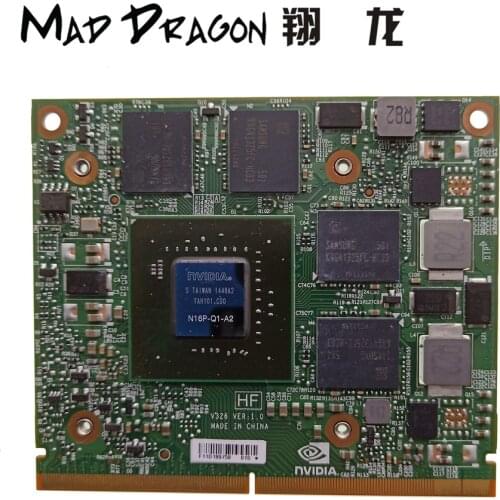 MAD DRAGON Brand NVidia Quadro M1000M Graphics Video Card 2GB GDDR5 N16P-Q1-A2 MXM for Dell Precision 7530 M7530 HP Zbook 15 G3