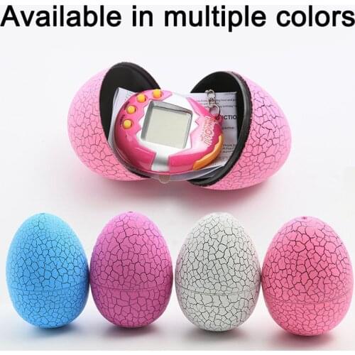 Handheld Virtual Electronic Pet Machine Cracked Egg Packaging Childrens Electronic Game Machine Tumbler Toy Funny Kids Gifts