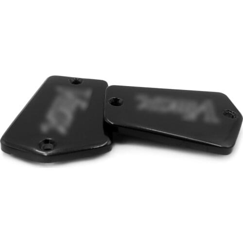 Aftermarket free shipping motorcycle parts Black Billet Aluminum Fluid Reservoir Cap Cover Vmax For 1985-2007 Yamaha V-Max