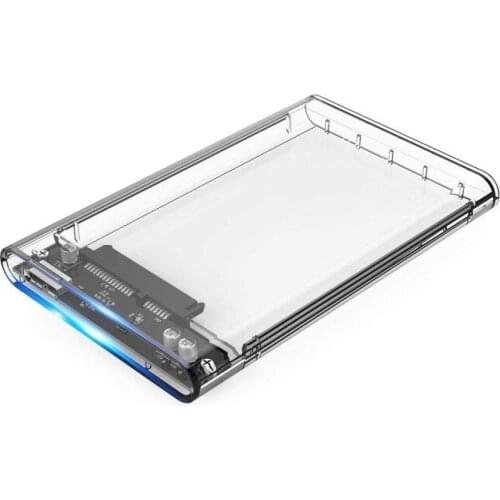 Transparent case for SSD and HDD 2.5 "USB3.0