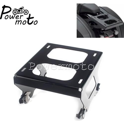 Motorcycle Detachable Solo Seat Tour Pack Pak Mounting Rack For Harley Softail Slim Street Bob FLSL FXBB FLDE FLHC FLHCS 2018-up