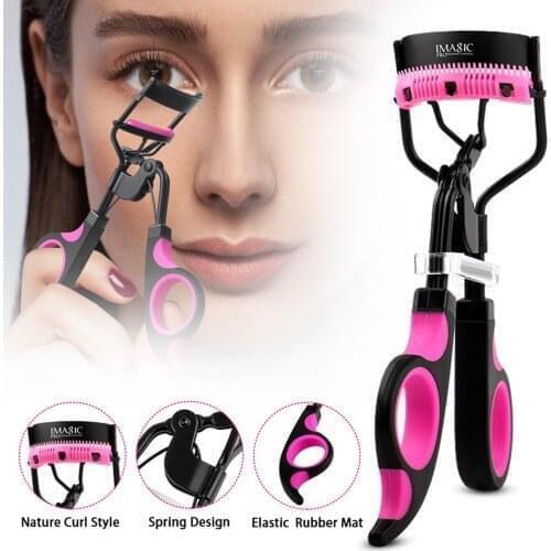 Eyelash curler curved handle does not hurt eyelashes long-lasting curling eye makeup cosmetic tools