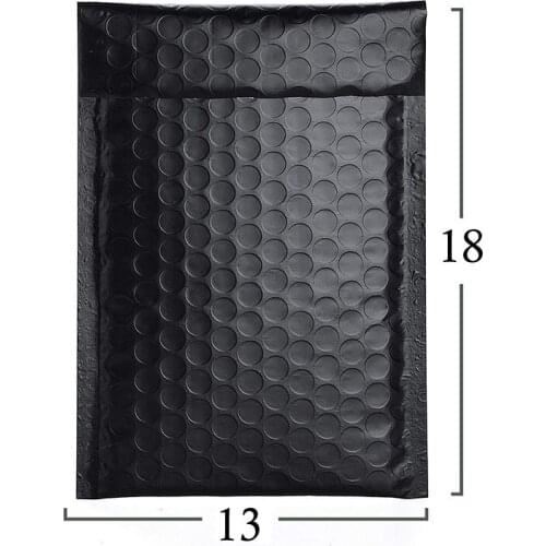 Packaging Padded 50pcs Black Pearl Envelope Bag For Bubble Envelope Mailer Office For Self Bag Gift Packaging Mail gift Store