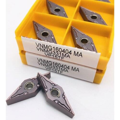 VNMG160404 MA VP15TF high precision insert CNC high quality machine tool turning insert machine tool parts tool VNMG 160404