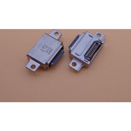 2PCS/LOT Original new for Samsung Galaxy G9500 G9550 G955U micro mini USB charging charger jack socket connector port dock plug