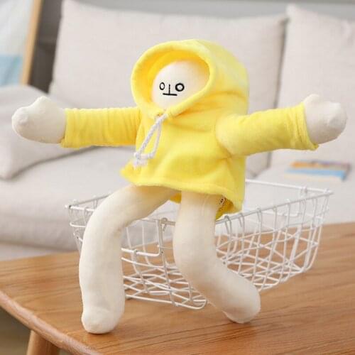40cm Dolls Plush Toys Banana Man Dolls Yellow Korea Popular Appease Dolls Birthday Gifts for Children Baby Christmas goods Gift