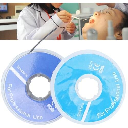 5m Professional Soft Dental Orthodontic Arch Wire Sleeves Dental Tool Accessory Nitinol Protective Sleeve Prevent Pollution Odor