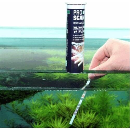 JBL aquarium 7 in 1 settest strip supplementary article test water analysis with evaluation via app seawater or freshwater water