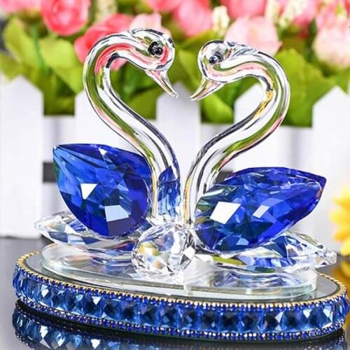 CRYSTAL SWAN, CREATIVE HOME DECORATION CRYSTAL CRAFTS, WEDDING GIFTS AND CHRISTMAS GIFTS