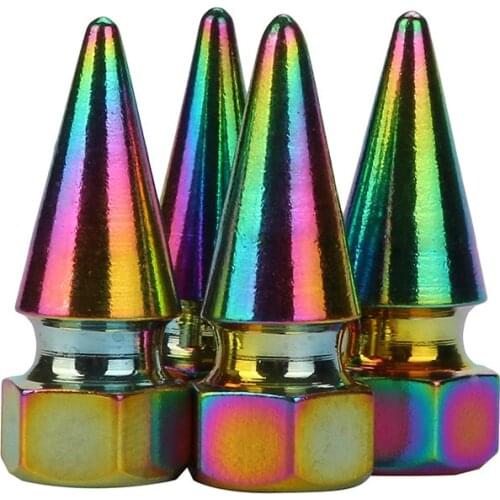 1PC Aluminum Alloy Bike Valve Adapter Caps Bicycle Air Nozzle Air Pump Road Racing Bike Inner Tube Tools Bicycle Accessories