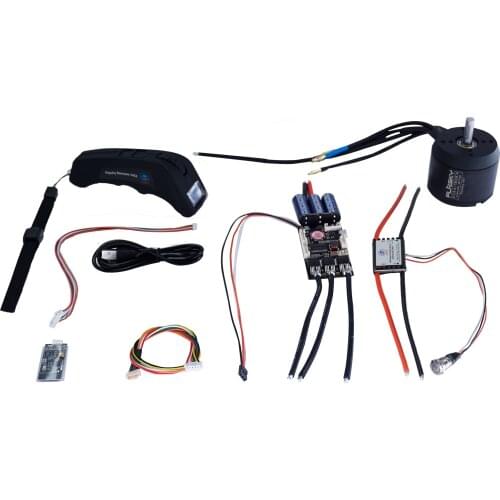 DIY Combo for Electric Skate board 190KV 6354 Motor + Screen Remote Controller + Smart Switch Electric Speed Controller S10